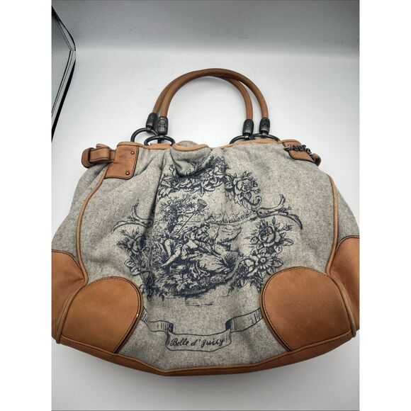 Juicy Couture Handbags - Juicy Couture "Belle D'Juicy" shoulder bag Vintage Y2K